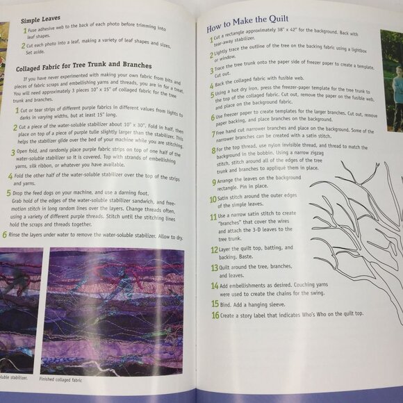 Vintage 2004 Hewlett-Packard Photo Fun Print Your Own Fabric For Quilts Crafts - Picture 7 of 10